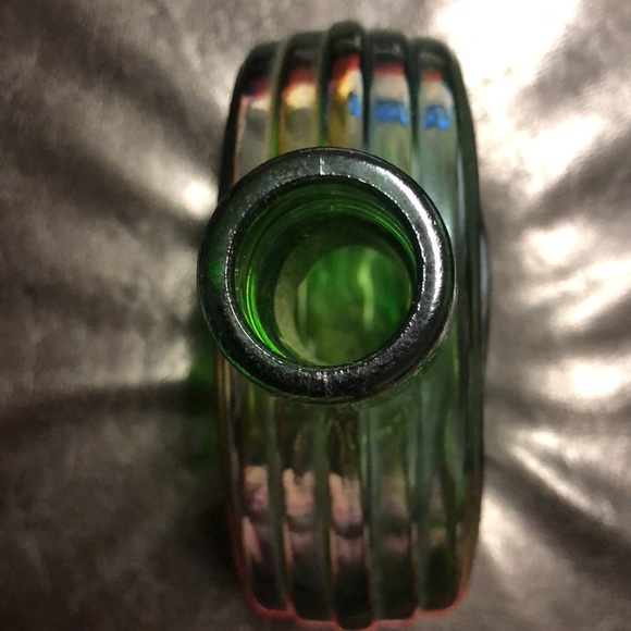 Wheaton 1st Ed. President FRANKLIN DELANO ROOSEVELT Green Glass Bottle Rare - Picture 13 of 14